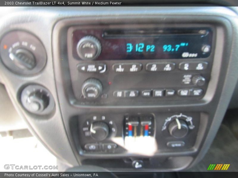 Summit White / Medium Pewter 2003 Chevrolet TrailBlazer LT 4x4