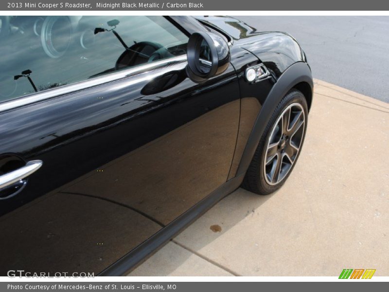 Midnight Black Metallic / Carbon Black 2013 Mini Cooper S Roadster