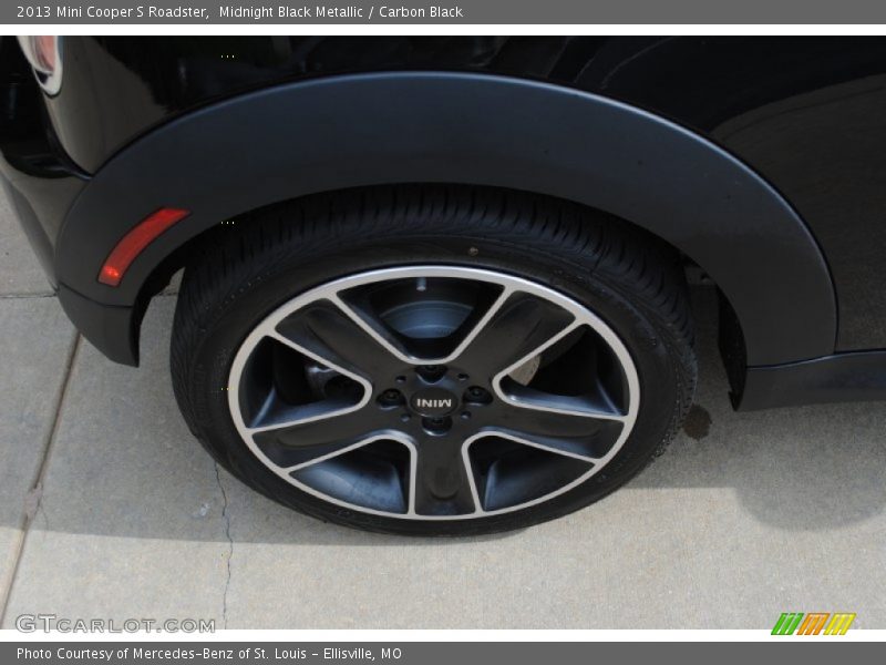 Midnight Black Metallic / Carbon Black 2013 Mini Cooper S Roadster