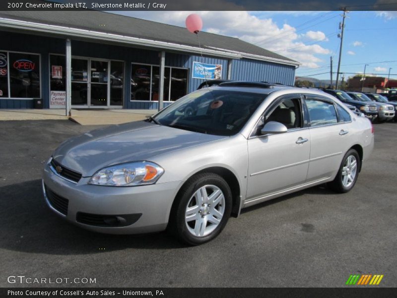 Silverstone Metallic / Gray 2007 Chevrolet Impala LTZ
