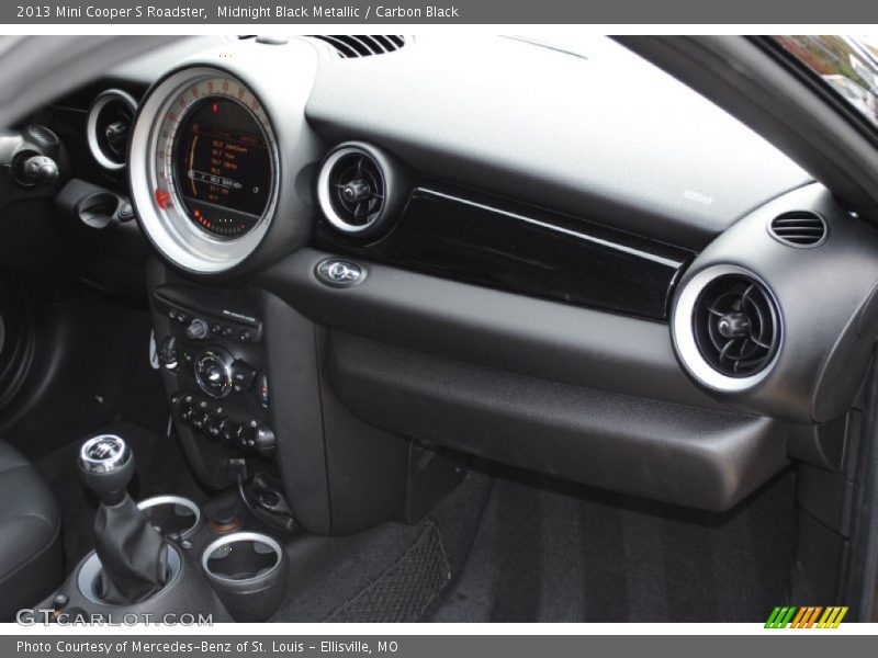 Midnight Black Metallic / Carbon Black 2013 Mini Cooper S Roadster
