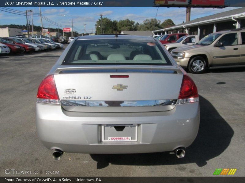 Silverstone Metallic / Gray 2007 Chevrolet Impala LTZ