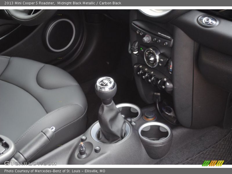 Midnight Black Metallic / Carbon Black 2013 Mini Cooper S Roadster