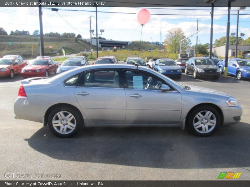 Silverstone Metallic / Gray 2007 Chevrolet Impala LTZ
