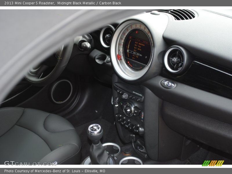 Midnight Black Metallic / Carbon Black 2013 Mini Cooper S Roadster