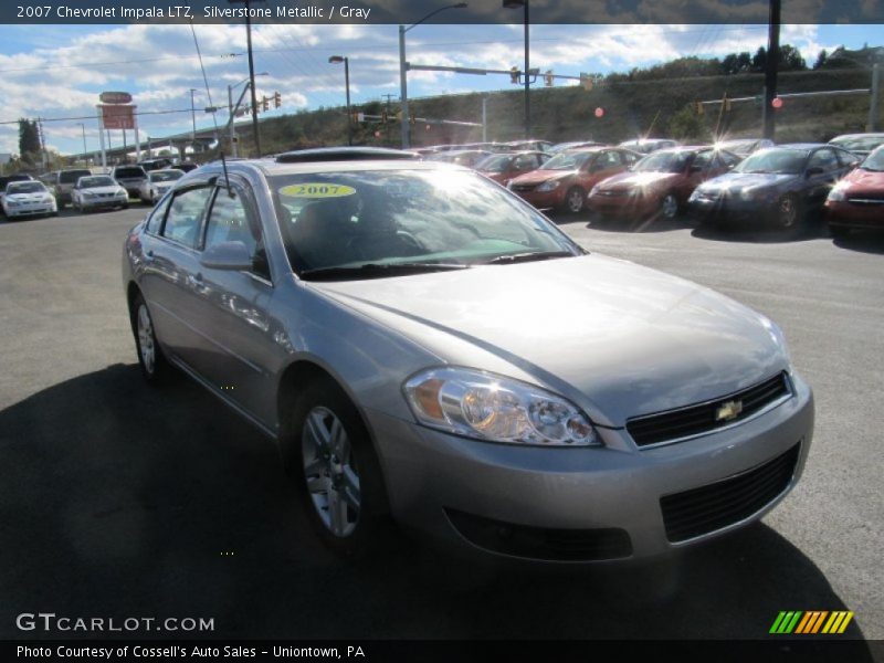 Silverstone Metallic / Gray 2007 Chevrolet Impala LTZ