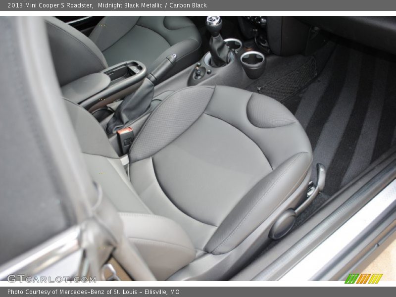 Midnight Black Metallic / Carbon Black 2013 Mini Cooper S Roadster
