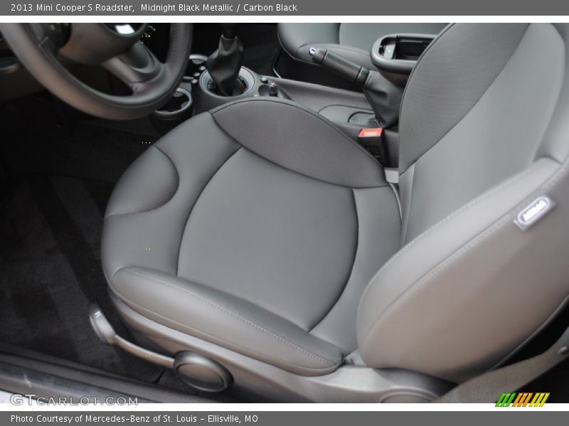 Midnight Black Metallic / Carbon Black 2013 Mini Cooper S Roadster