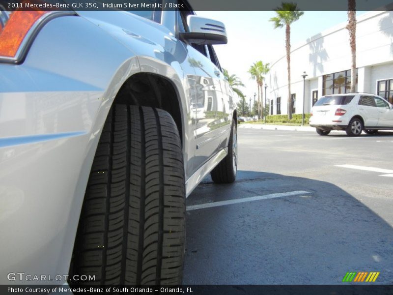 Iridium Silver Metallic / Black 2011 Mercedes-Benz GLK 350