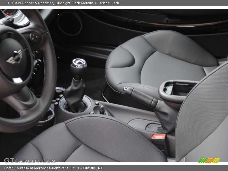 Midnight Black Metallic / Carbon Black 2013 Mini Cooper S Roadster