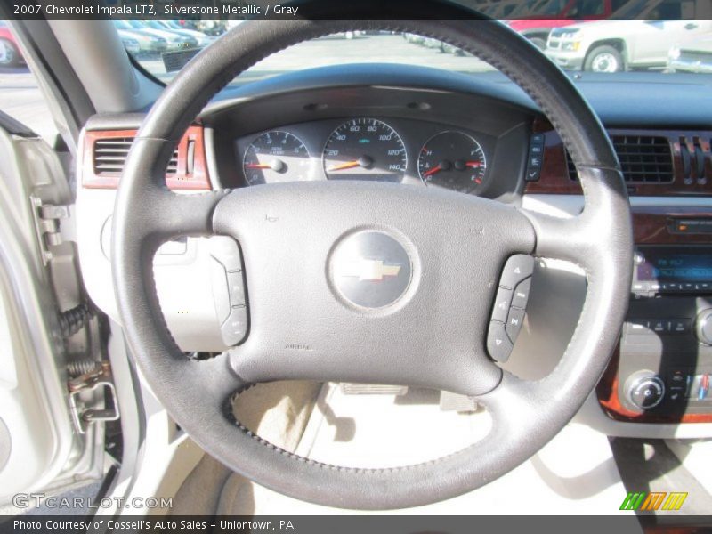 Silverstone Metallic / Gray 2007 Chevrolet Impala LTZ