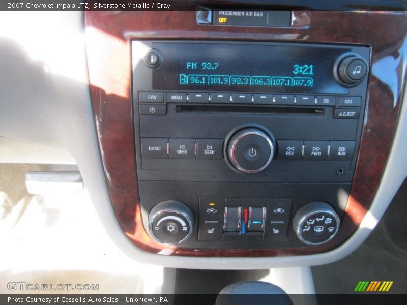 Silverstone Metallic / Gray 2007 Chevrolet Impala LTZ