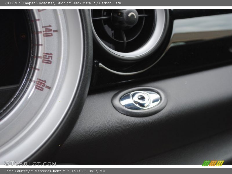Midnight Black Metallic / Carbon Black 2013 Mini Cooper S Roadster
