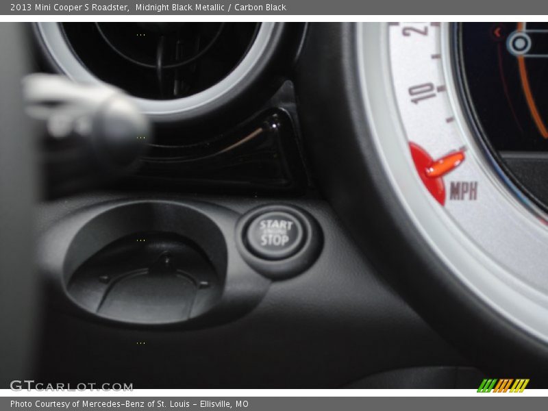 Midnight Black Metallic / Carbon Black 2013 Mini Cooper S Roadster