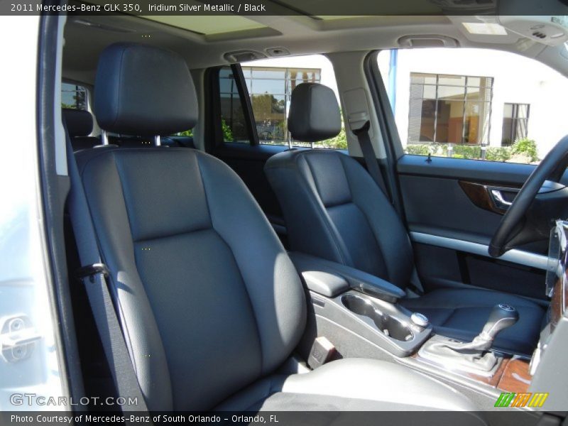 Iridium Silver Metallic / Black 2011 Mercedes-Benz GLK 350