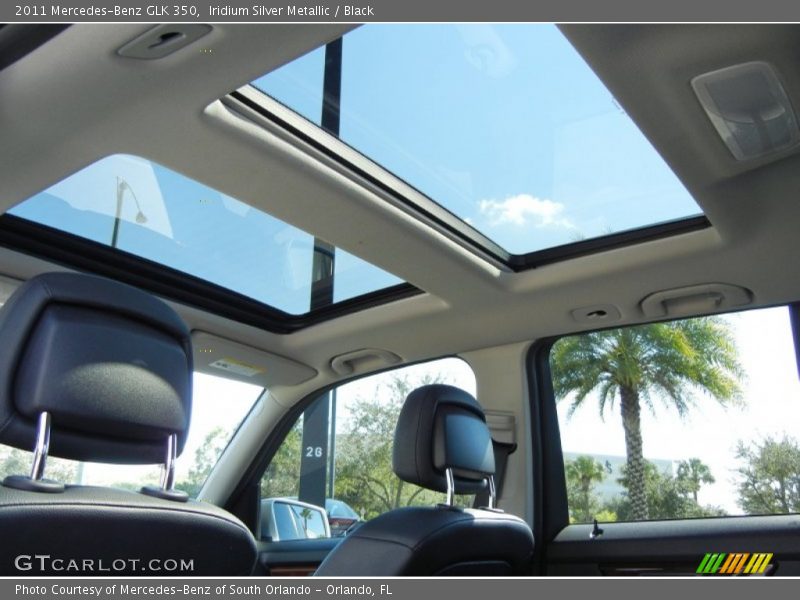 Iridium Silver Metallic / Black 2011 Mercedes-Benz GLK 350