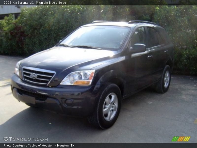 Midnight Blue / Beige 2008 Kia Sorento LX