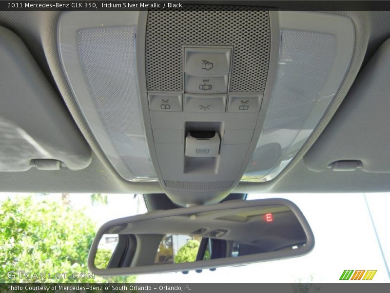 Iridium Silver Metallic / Black 2011 Mercedes-Benz GLK 350