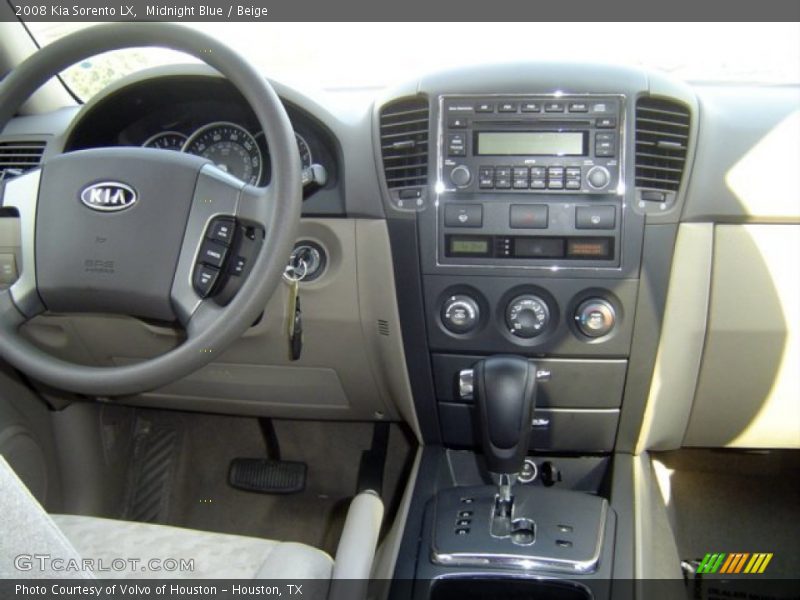 Midnight Blue / Beige 2008 Kia Sorento LX