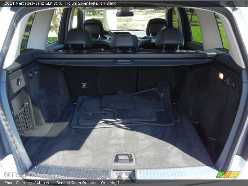 Iridium Silver Metallic / Black 2011 Mercedes-Benz GLK 350