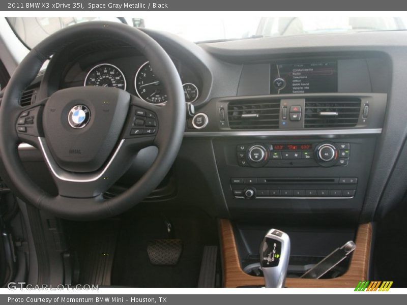 Space Gray Metallic / Black 2011 BMW X3 xDrive 35i