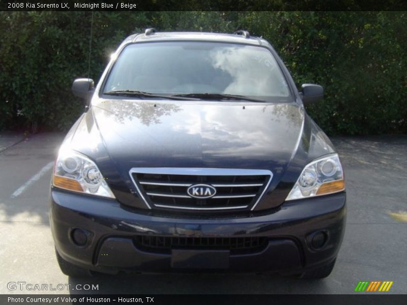 Midnight Blue / Beige 2008 Kia Sorento LX