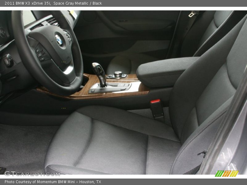 Space Gray Metallic / Black 2011 BMW X3 xDrive 35i