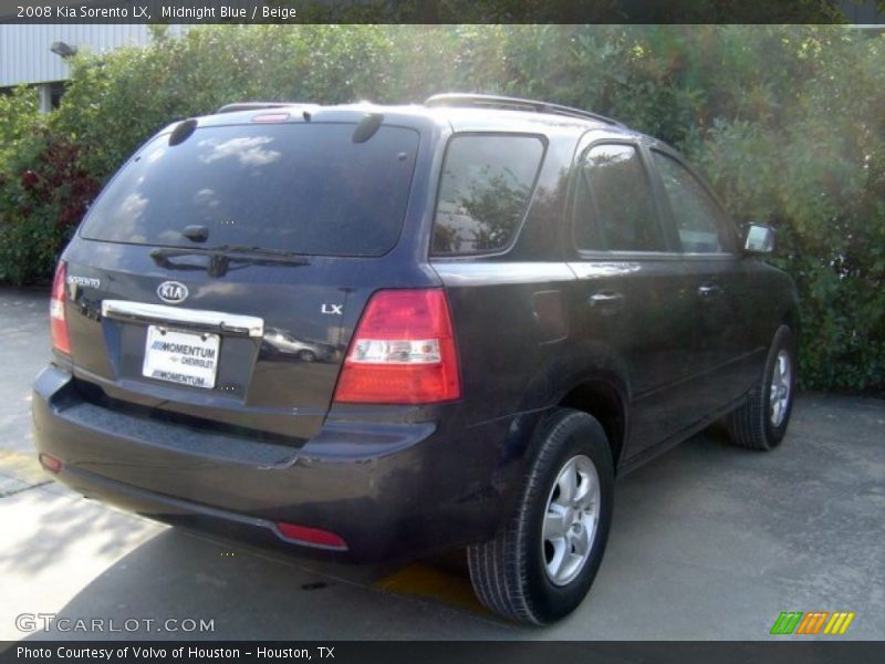 Midnight Blue / Beige 2008 Kia Sorento LX