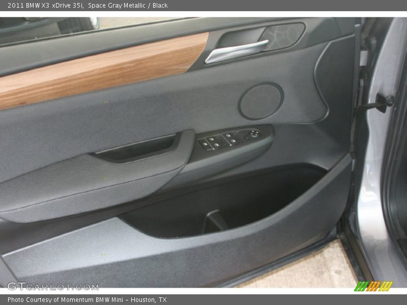 Space Gray Metallic / Black 2011 BMW X3 xDrive 35i