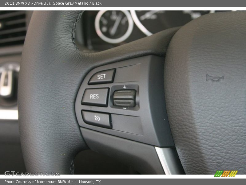 Space Gray Metallic / Black 2011 BMW X3 xDrive 35i