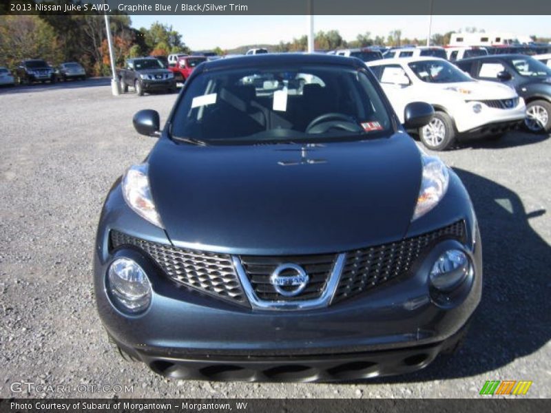 Graphite Blue / Black/Silver Trim 2013 Nissan Juke S AWD