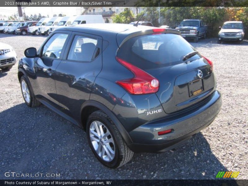 Graphite Blue / Black/Silver Trim 2013 Nissan Juke S AWD