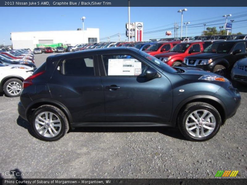 Graphite Blue / Black/Silver Trim 2013 Nissan Juke S AWD