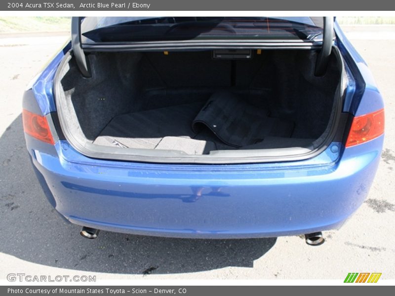 Arctic Blue Pearl / Ebony 2004 Acura TSX Sedan