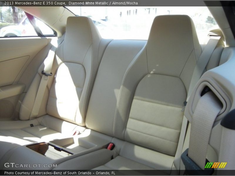 Diamond White Metallic / Almond/Mocha 2013 Mercedes-Benz E 350 Coupe