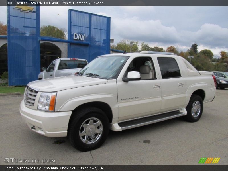 White Diamond / Pewter 2006 Cadillac Escalade EXT AWD