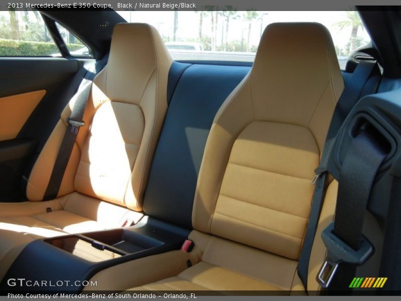 Black / Natural Beige/Black 2013 Mercedes-Benz E 350 Coupe