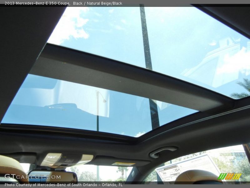 Black / Natural Beige/Black 2013 Mercedes-Benz E 350 Coupe