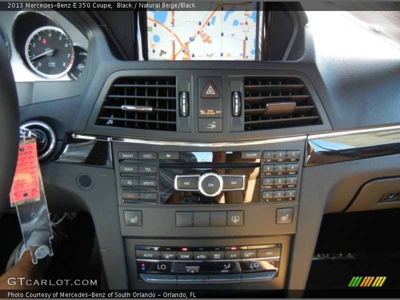 Black / Natural Beige/Black 2013 Mercedes-Benz E 350 Coupe
