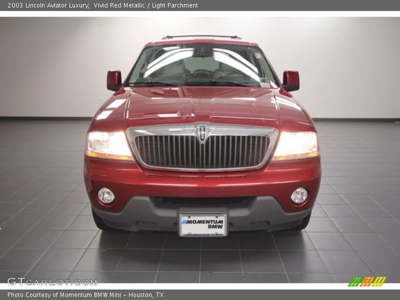 Vivid Red Metallic / Light Parchment 2003 Lincoln Aviator Luxury