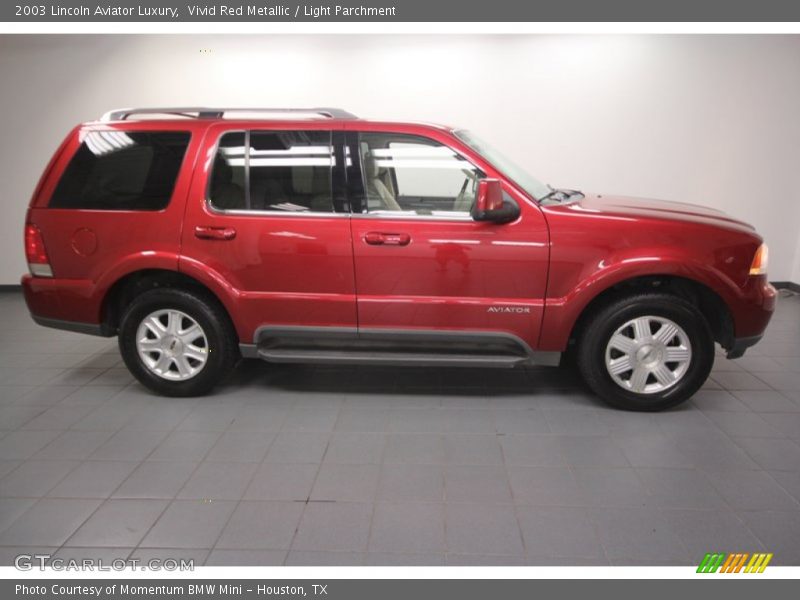 Vivid Red Metallic / Light Parchment 2003 Lincoln Aviator Luxury