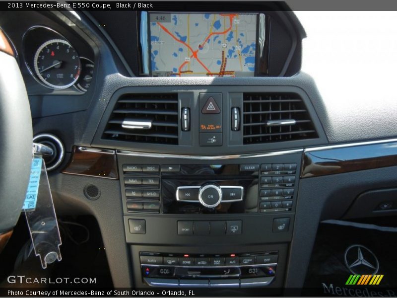 Black / Black 2013 Mercedes-Benz E 550 Coupe