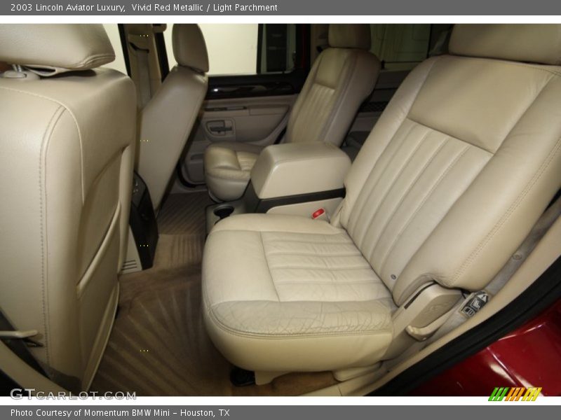 Vivid Red Metallic / Light Parchment 2003 Lincoln Aviator Luxury