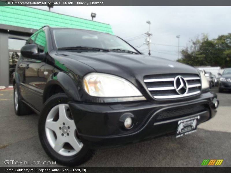 Black / Charcoal 2001 Mercedes-Benz ML 55 AMG 4Matic