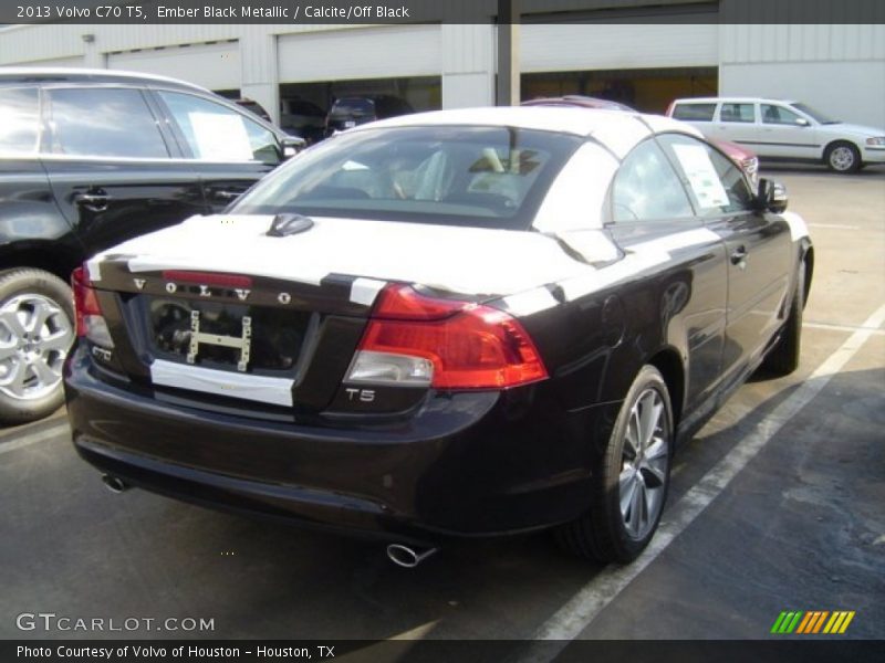 Ember Black Metallic / Calcite/Off Black 2013 Volvo C70 T5