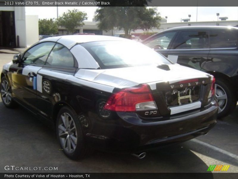 Ember Black Metallic / Calcite/Off Black 2013 Volvo C70 T5