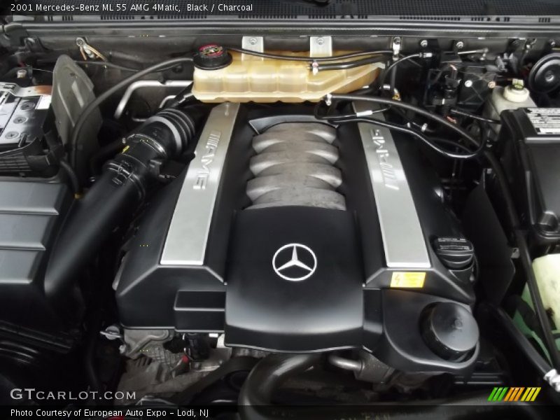 Black / Charcoal 2001 Mercedes-Benz ML 55 AMG 4Matic