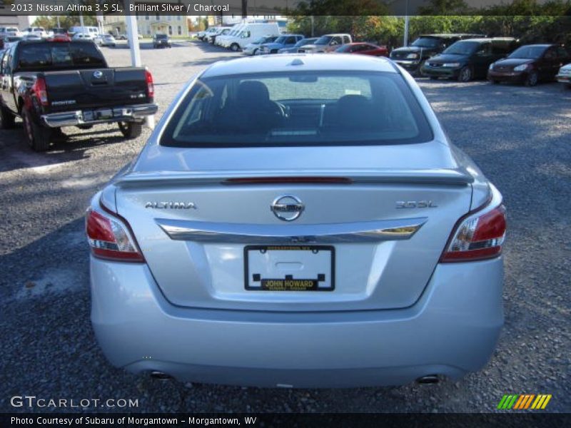 Brilliant Silver / Charcoal 2013 Nissan Altima 3.5 SL