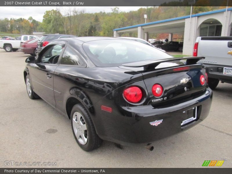 Black / Gray 2007 Chevrolet Cobalt LT Coupe