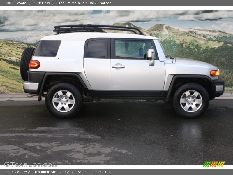 Titanium Metallic / Dark Charcoal 2008 Toyota FJ Cruiser 4WD